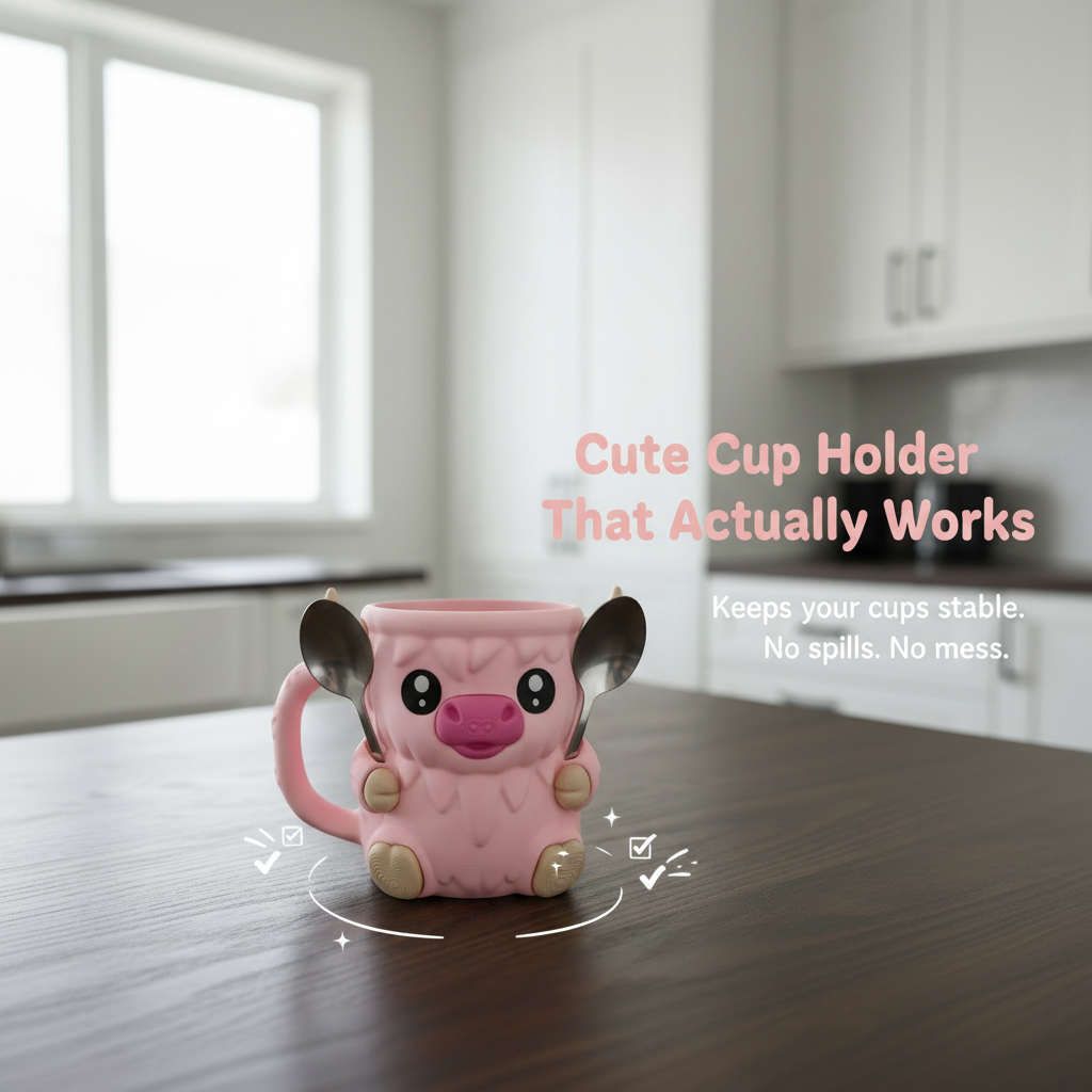 Cute Hot & Cold Cup Holder
